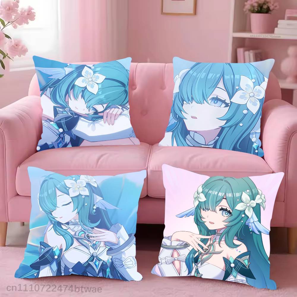 Home.Textiles Cushion - Sarung Bantal Genshin Impact 7.1 Vodyanitsa