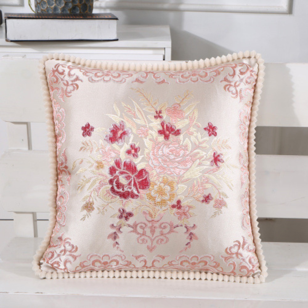 Home.Textiles Cushion - CIFBUY 48x48cm Sarung Bantal Klasik Mewah