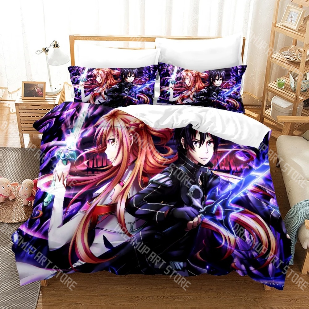 Home Textiles Online - Set Sprei Anime Sword Art Online