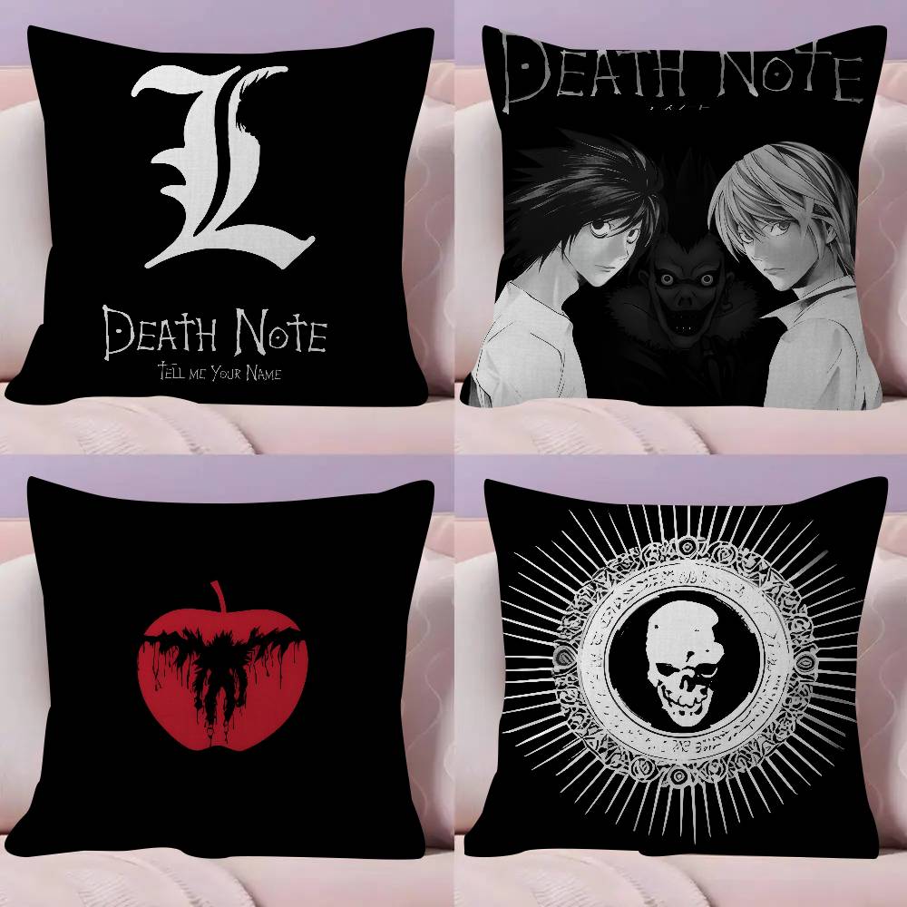 Home Textiles Notes - Sarung Bantal Desain Maple Horor Anime