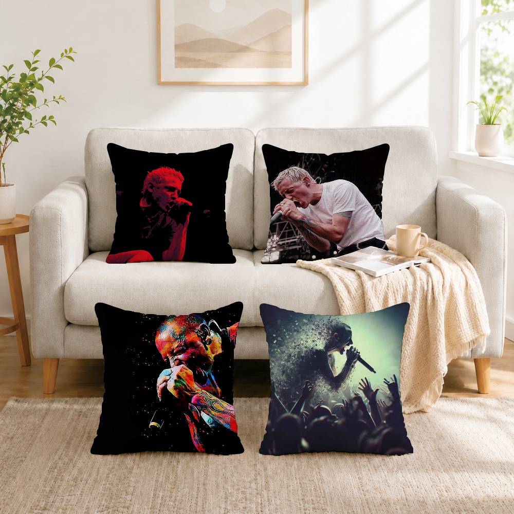 Home Textiles Inc - C-Chester Rock B-Bennington Sarung Bantal Cetak