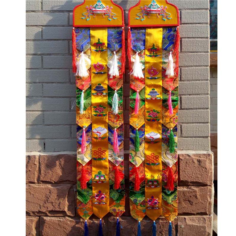 Home Textiles China - Sepasang 2p Grosir Perlengkapan Buddha Dekorasi