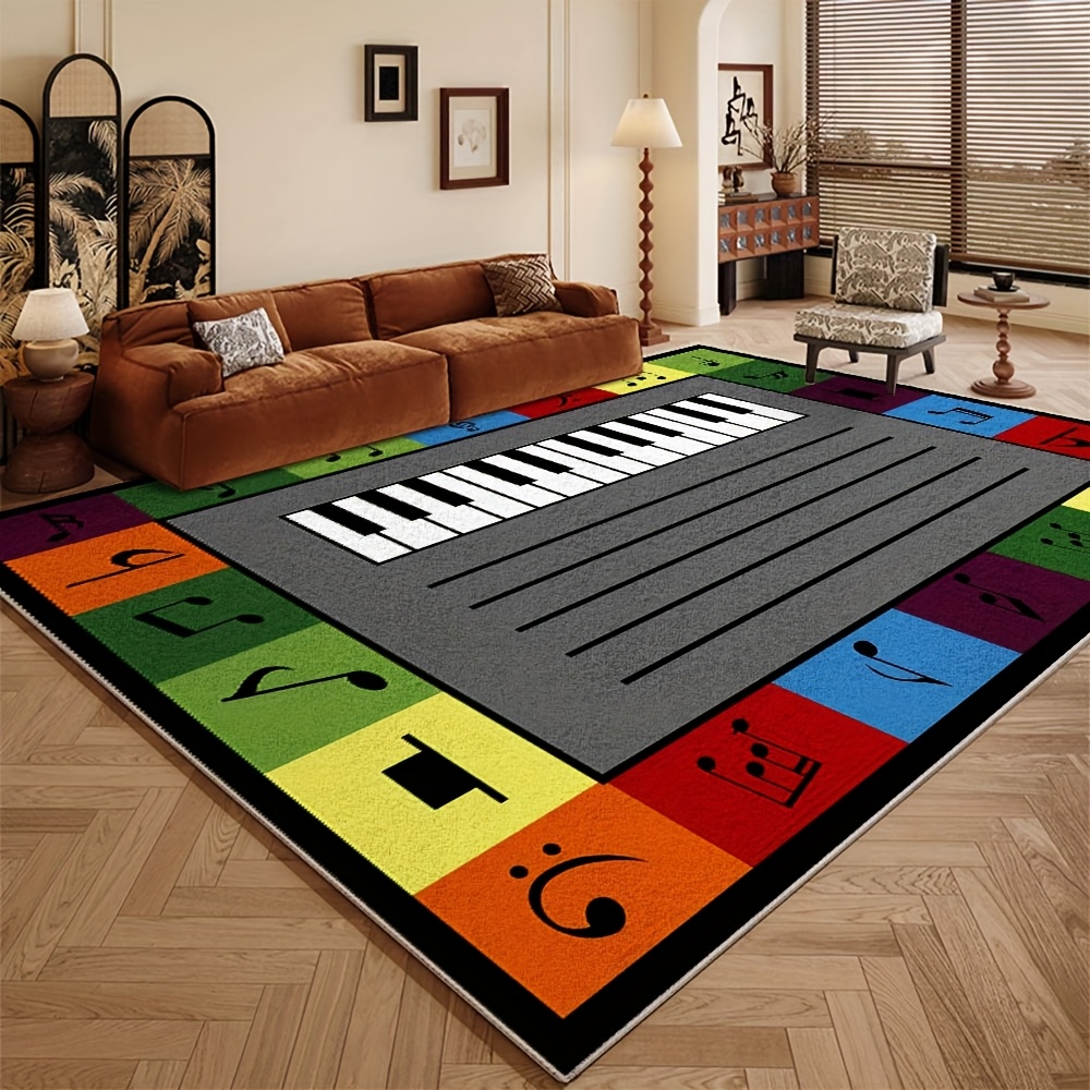 Home Textiles Notes - Karpet Area Beludru Lembut Dapat Dicuci