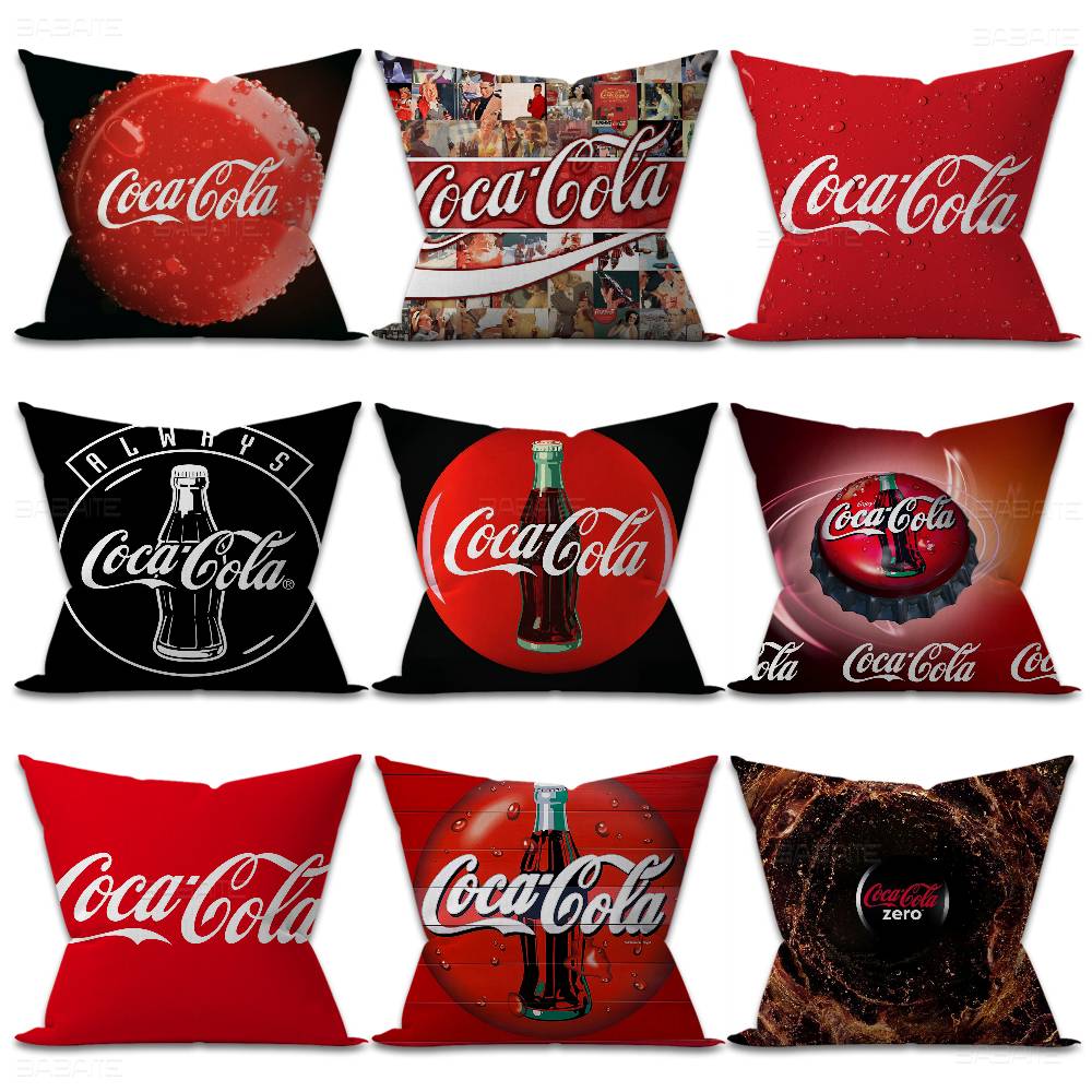 Home Textiles Inc - C-Cocas-C-Colas Sarung Bantal Personalisasi, Sarung Bantal