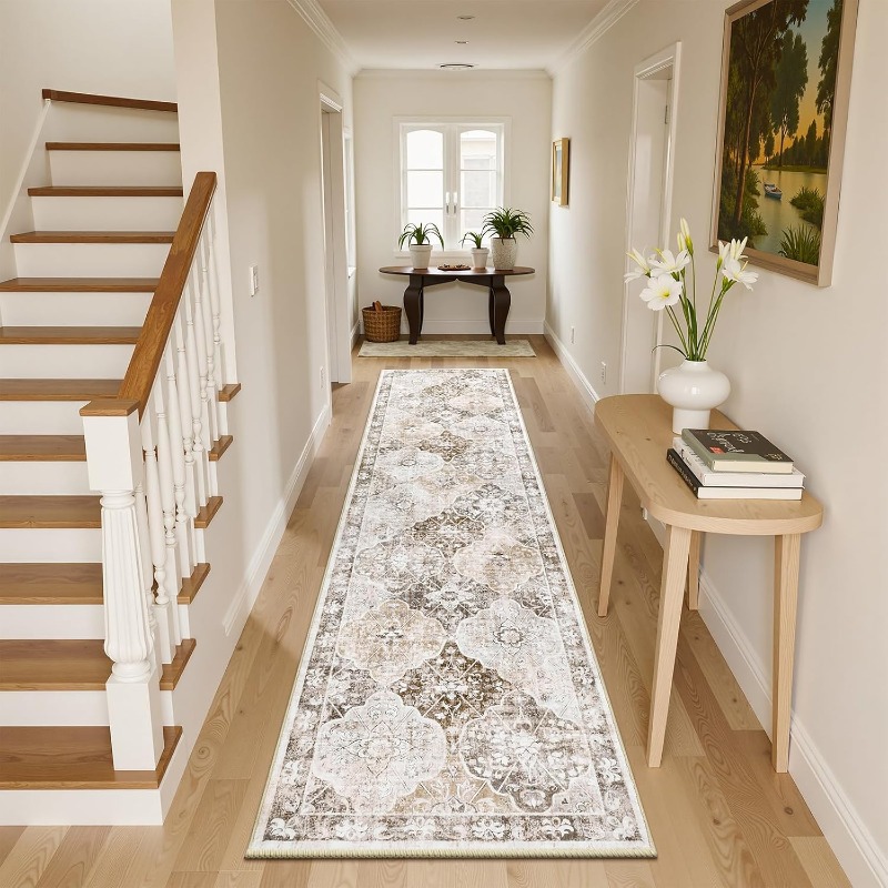 Home Textiles Online - Karpet Panjang Lorong Bohemian, Dapat Dilipat,