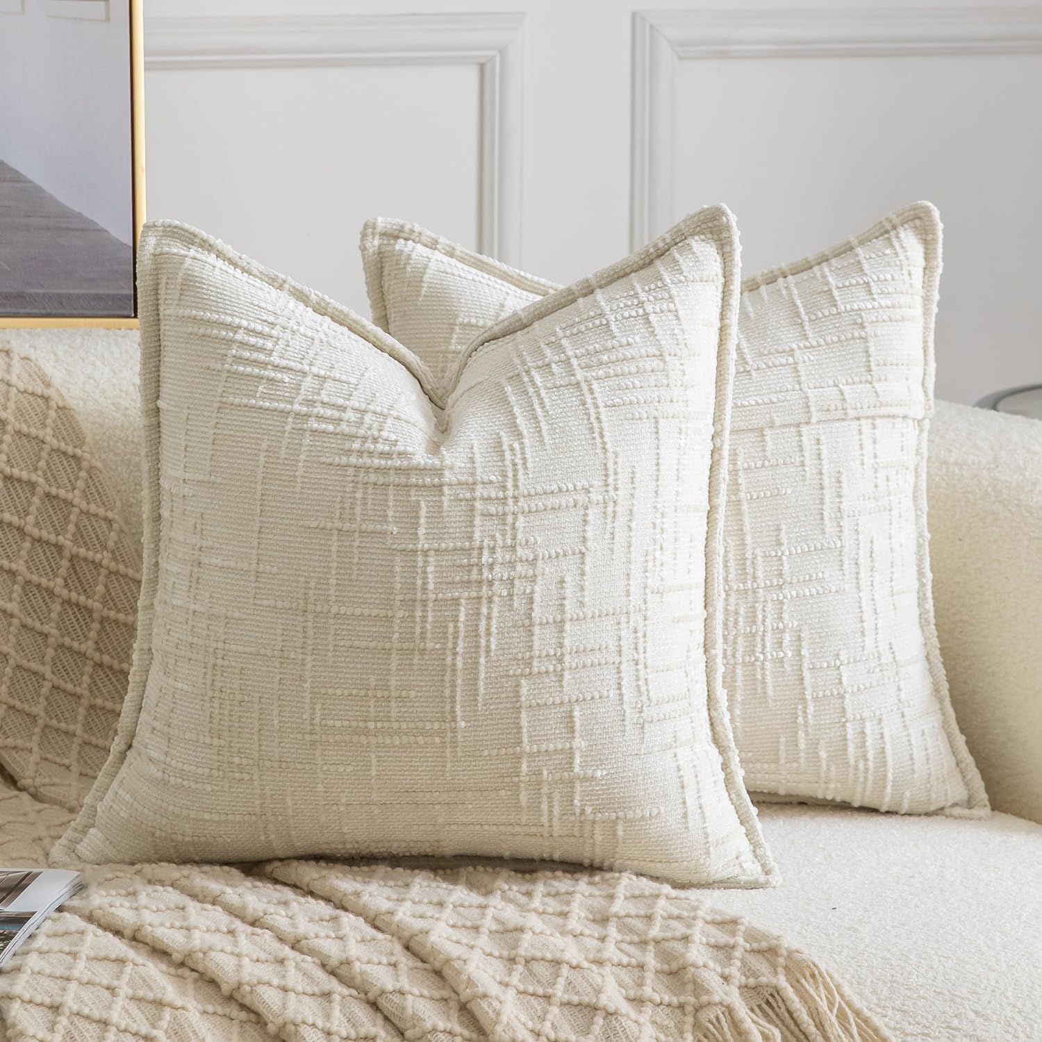 Pillow Cover 20X20 - 1 Buah Sarung Bantal Dekoratif Lembut