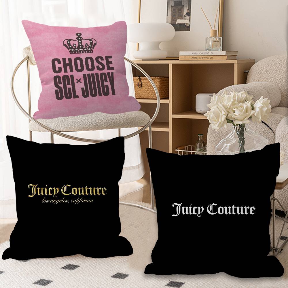 Home Textiles Inc - Logo J-Juicy C-CoutureS-S Sarung Bantal Personalisasi