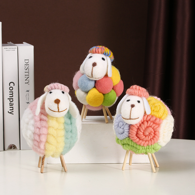 Home Textiles China - 1 Buah Aksesori Ornamen Domba Felt