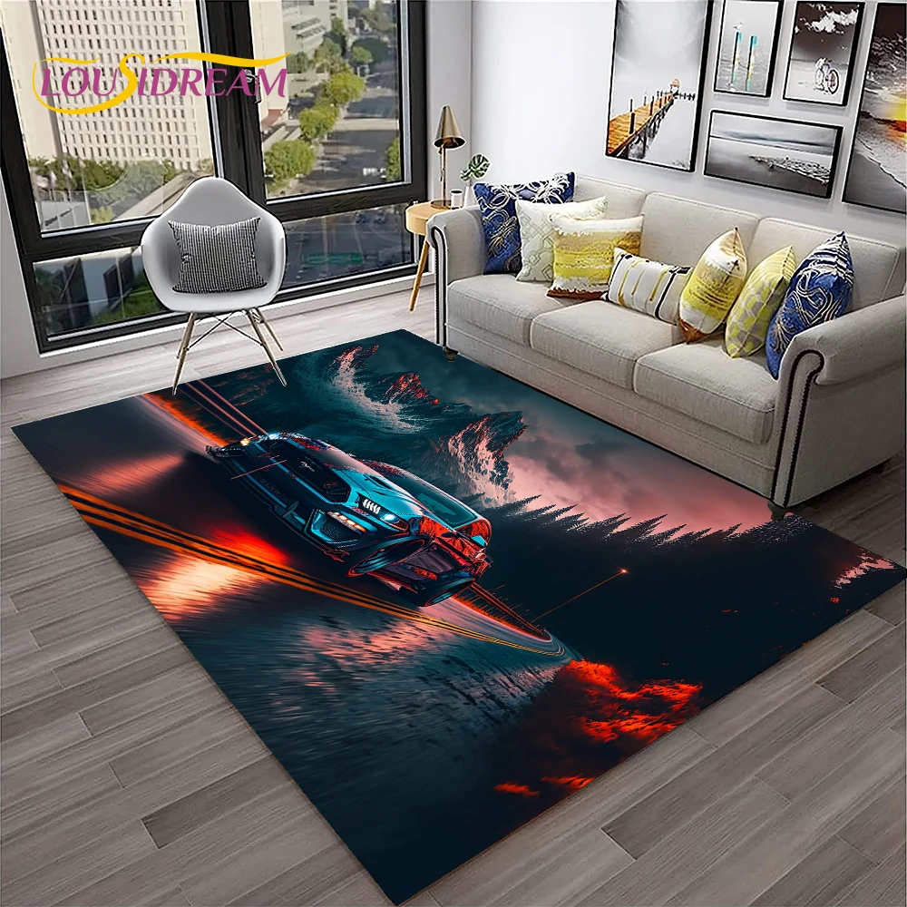 Home Textiles Online - Karpet Mobil Ford GTR Mustang Klasik