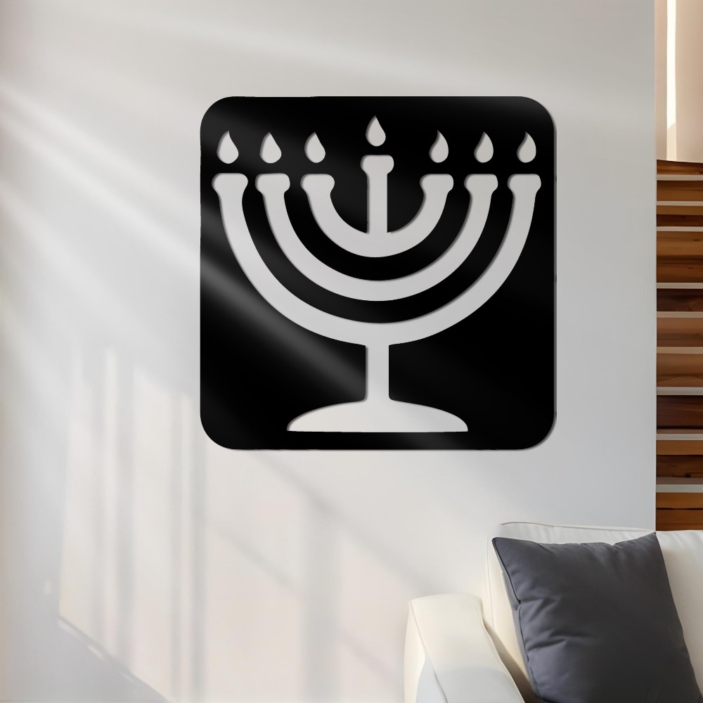 Home & Hotel Textiles Private Limited - CIFBUY Hiasan Dinding Besi Vintage Menorah