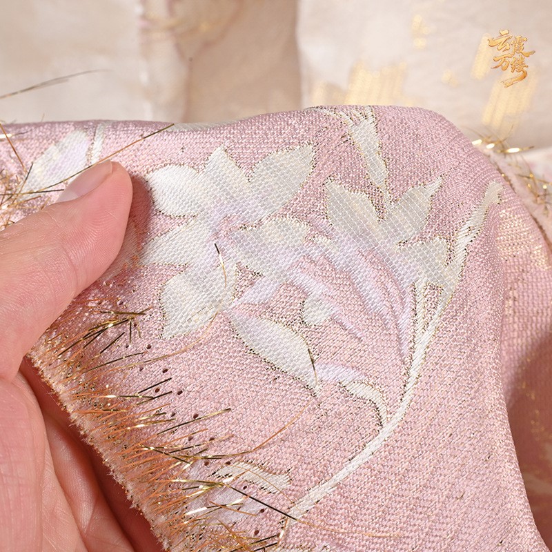Kain jacquard bordir bunga bes - Home Textiles Designer ulasan dan harga