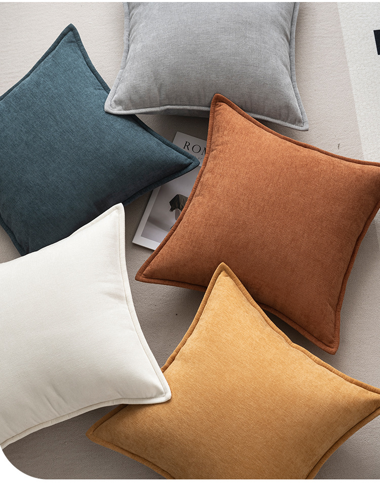 Sarung Bantal Lembut Chenille  - Pillow Cover 20X20 ulasan dan harga