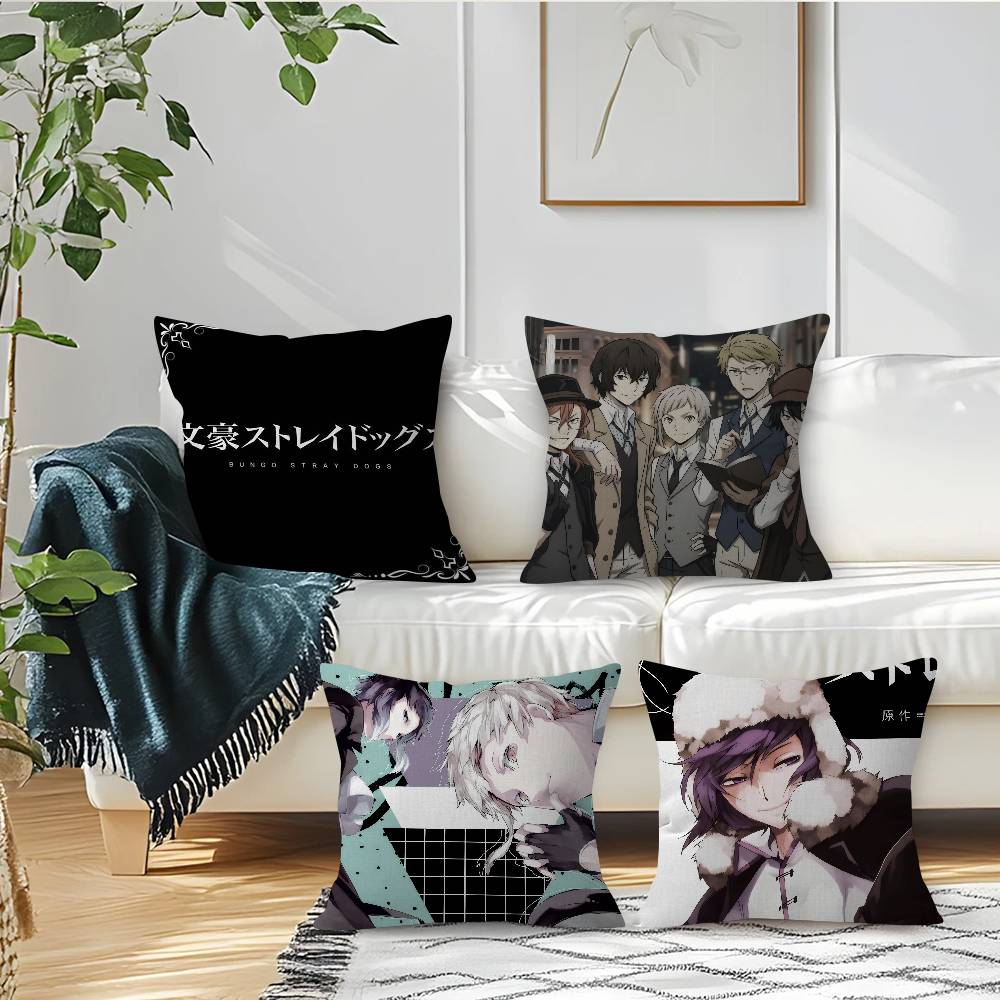 Sarung Bantal Anime B-Bungo St - Home.Textiles Cushion ulasan dan harga