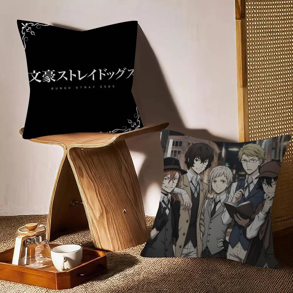 Sarung Bantal Anime B-Bungo St - Home.Textiles Cushion ulasan dan harga