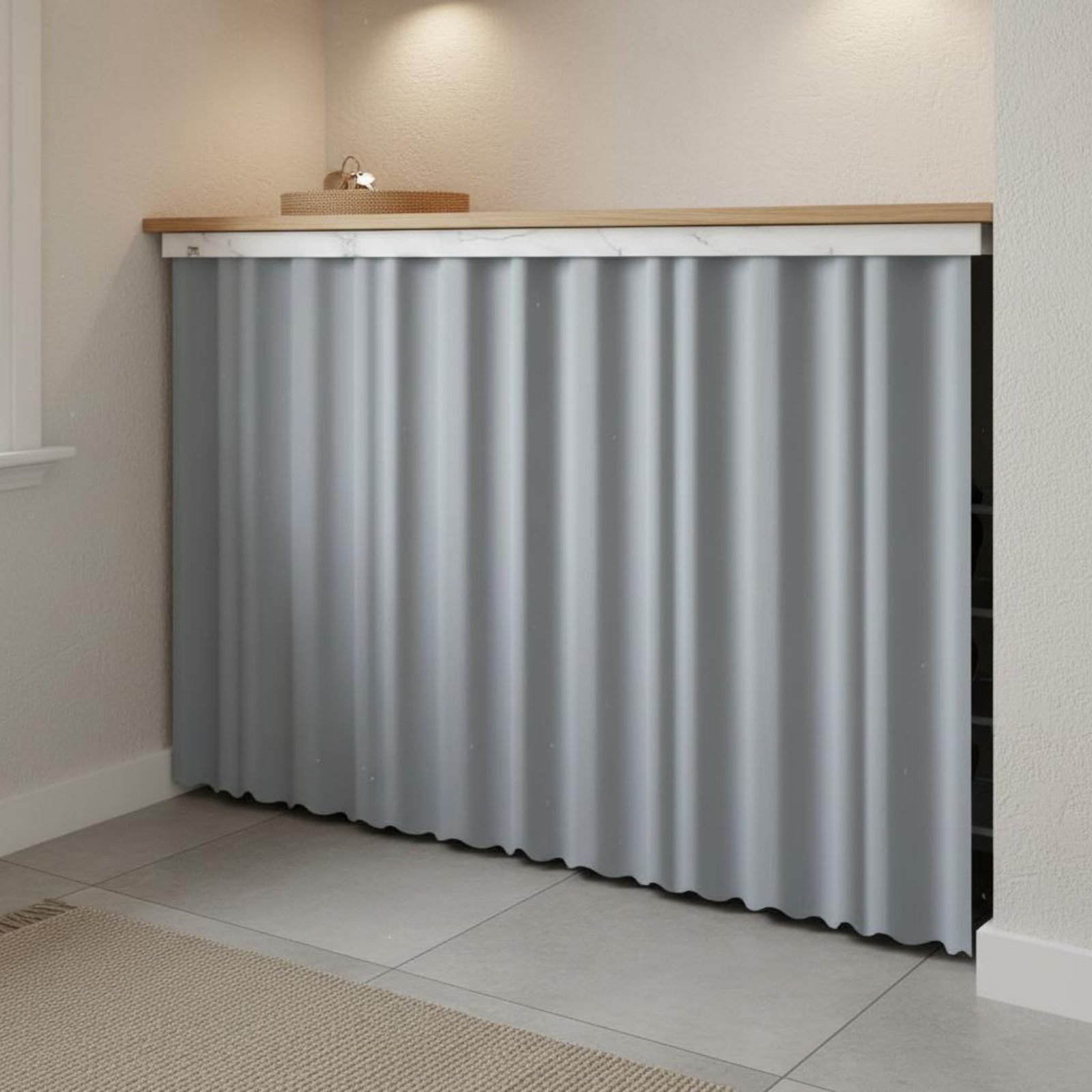 Tirai Lemari Hook and Loop Des - Home Textiles Designer ulasan dan harga