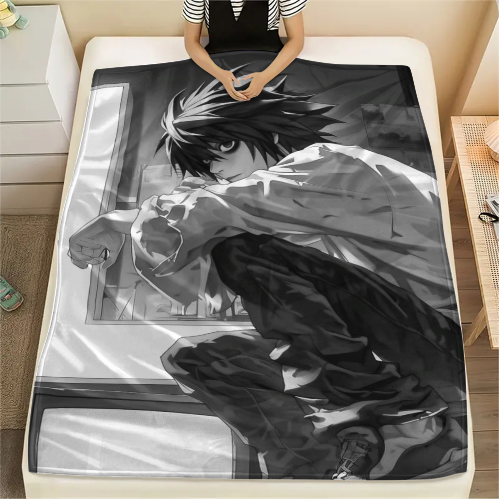 Death Note L Selimut Flanel Be - Home Textiles Notes ulasan dan harga