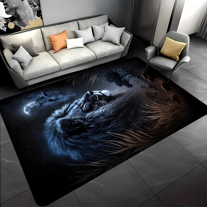 Karpet Lantai Singa Malam Berb - Home Textiles Designer ulasan dan harga