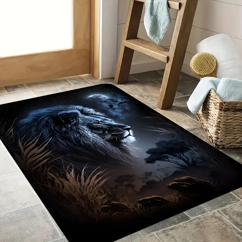 Karpet Lantai Singa Malam Berb - Home Textiles Designer ulasan dan harga