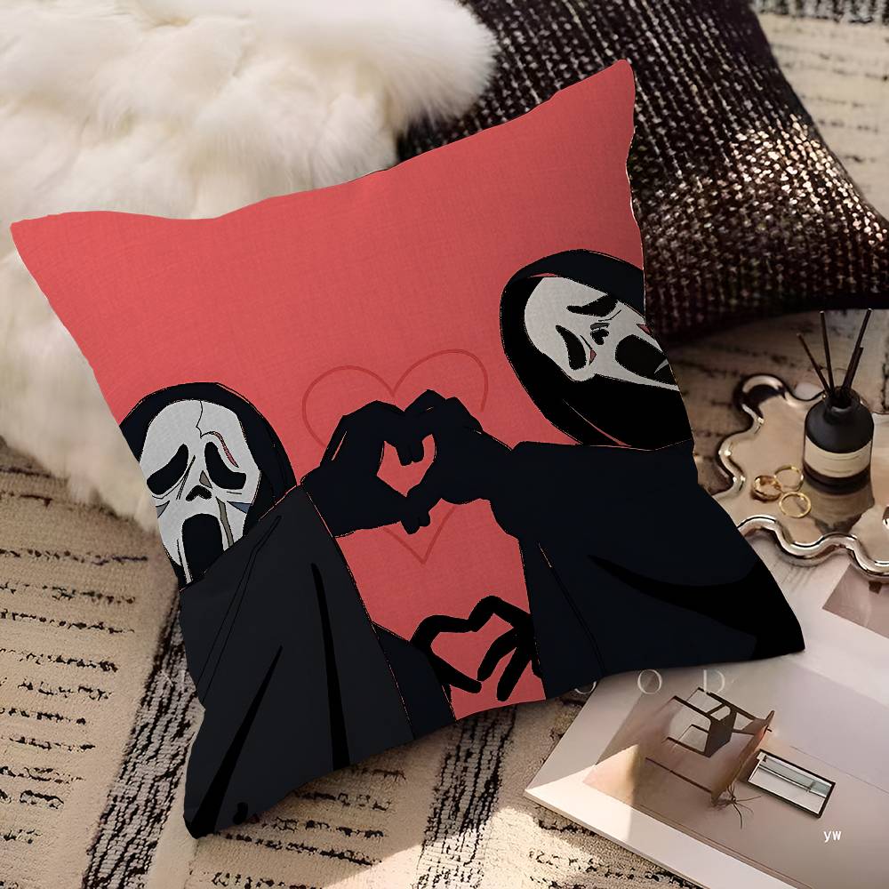 S-SCREAMS Bantal Film Horor Ha - Home.Textiles Cushion ulasan dan harga