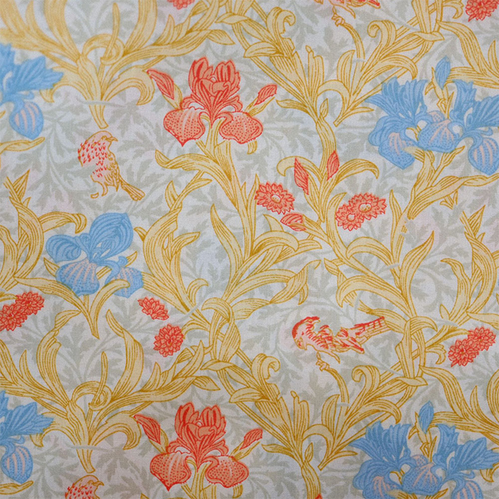 Kain Katun Poplin Retro Iris M - Home.Textiles Cushion ulasan dan harga