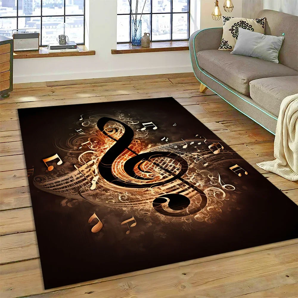 Karpet Kartun Skor Musik Catat - Home Textiles Notes ulasan dan harga