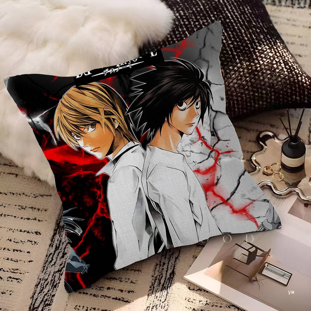 Sarung Bantal Anime Death Note - Home Textiles Notes ulasan dan harga