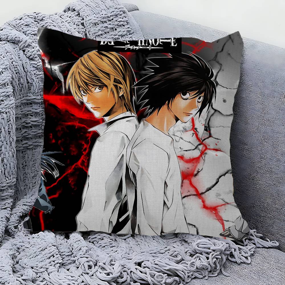 Sarung Bantal Anime Death Note - Home Textiles Notes ulasan dan harga
