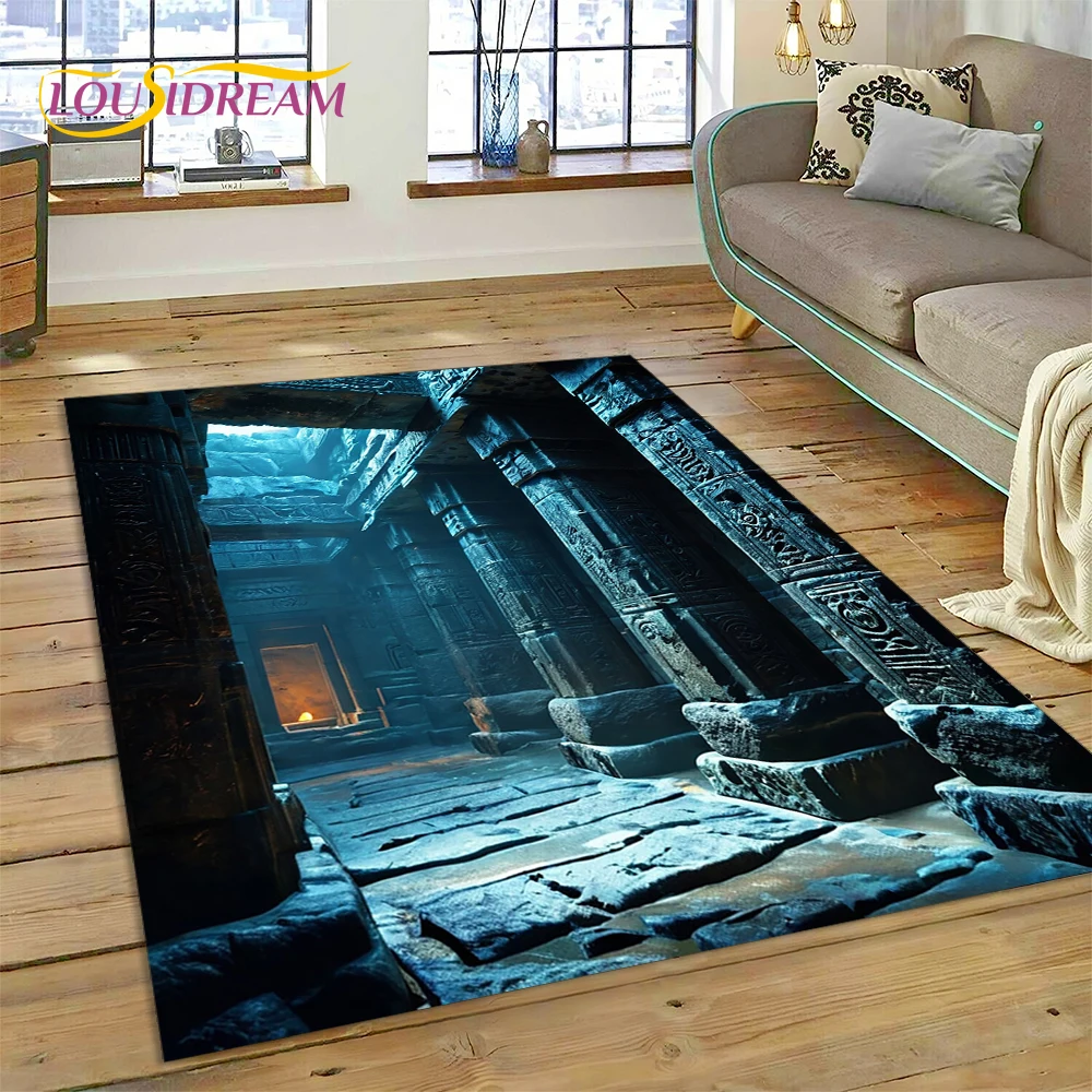 Karpet Pintu Kuil Ilusi Dewa u - Home Textiles Online ulasan dan harga