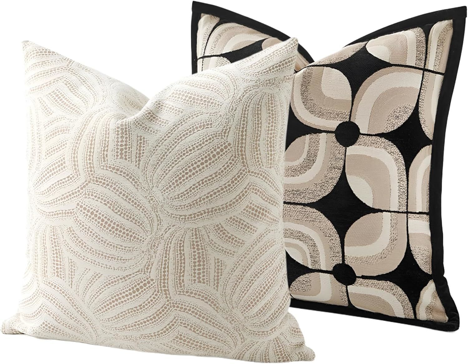 Sarung Bantal Jacquard Geometr - Pillow Cover 20X20 ulasan dan harga