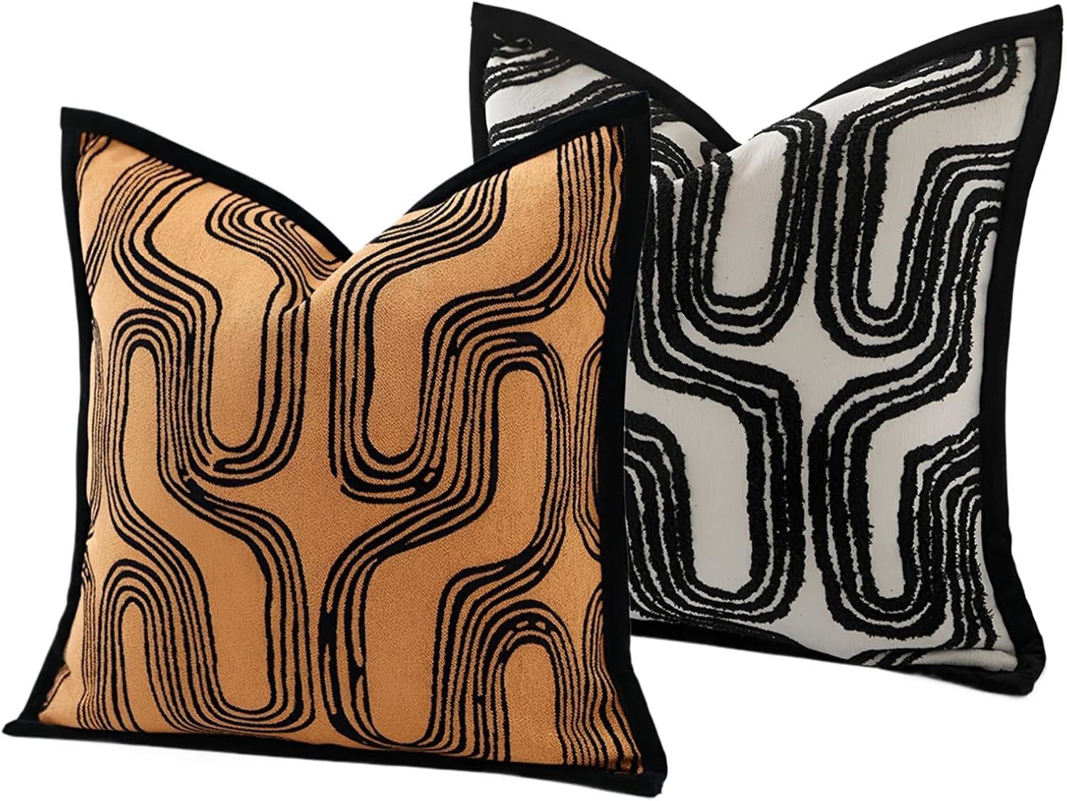 Sarung Bantal Jacquard Geometr - Pillow Cover 20X20 ulasan dan harga