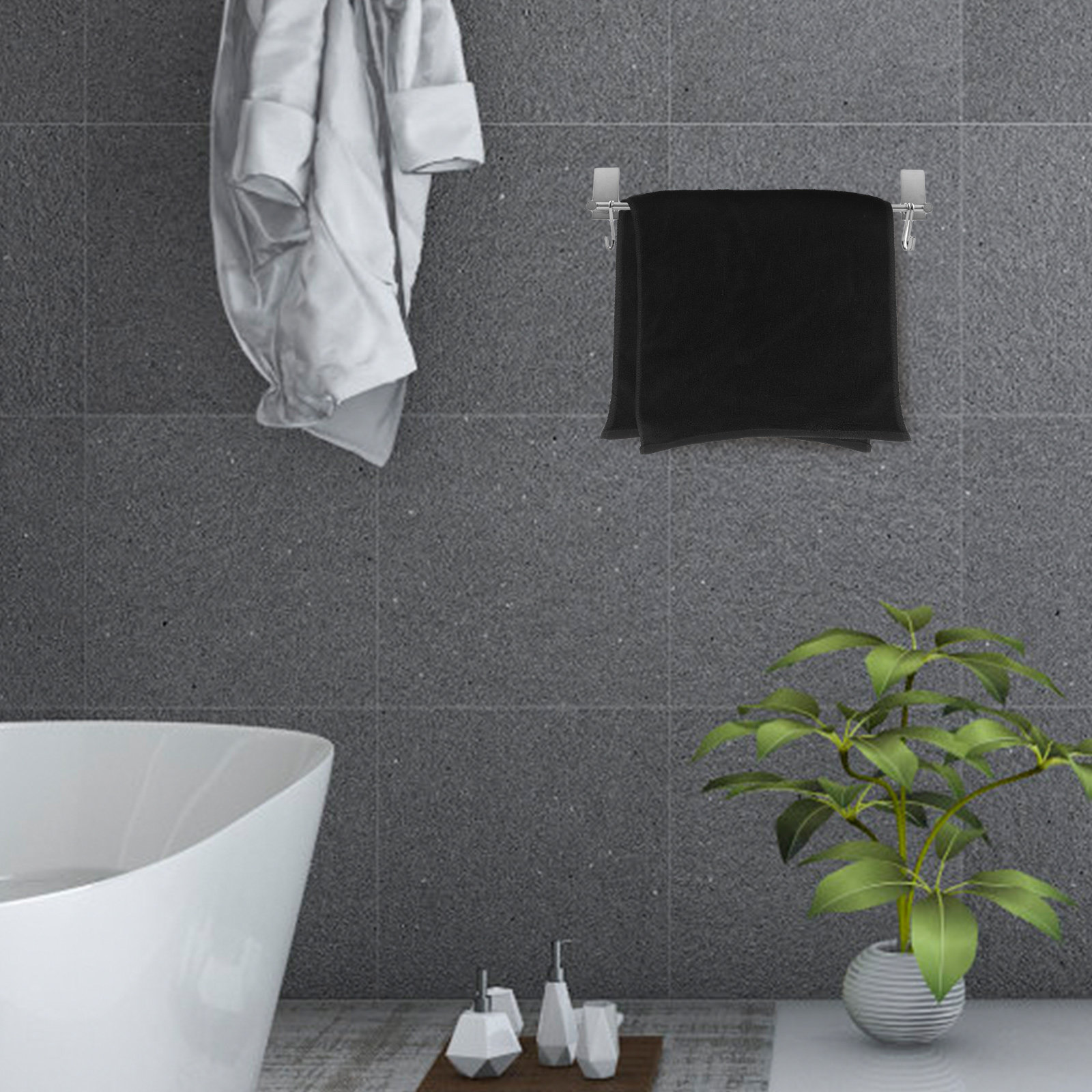 2Pcs Handuk Wajah Katun Ekstra - Home Textiles In Pakistan ulasan dan harga