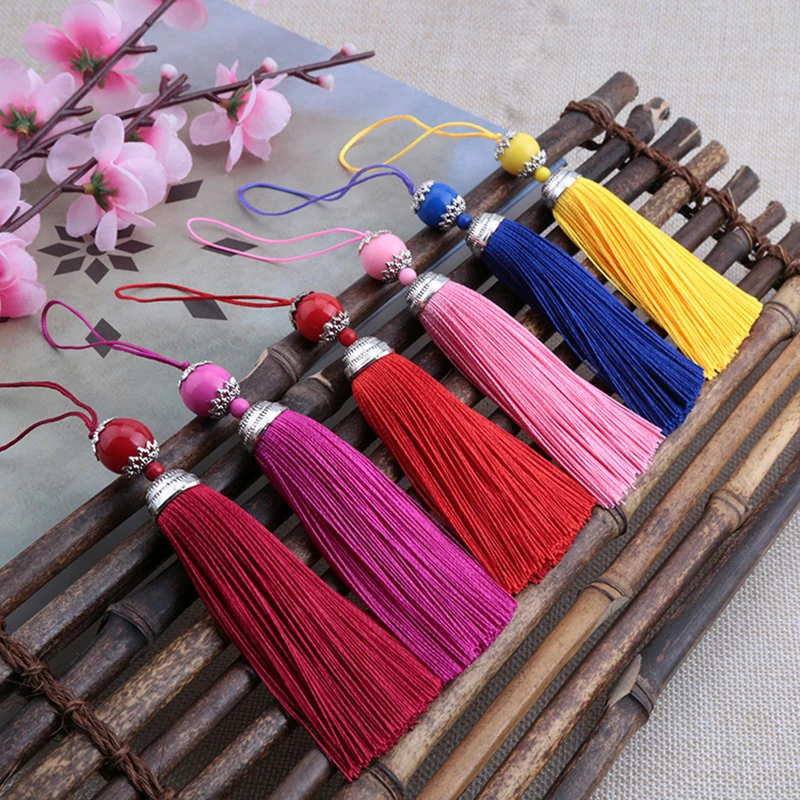 2/5 Buah 8CM Rumbai Sutra deng - Home Ec Textiles ulasan dan harga