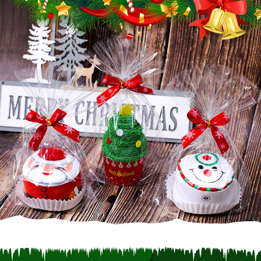 2 Buah Handuk Natal Desain Kue - Home Textiles In Pakistan ulasan dan harga