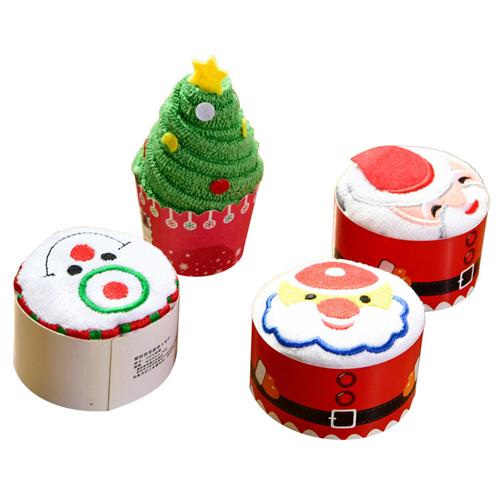2 Buah Handuk Natal Desain Kue - Home Textiles In Pakistan ulasan dan harga