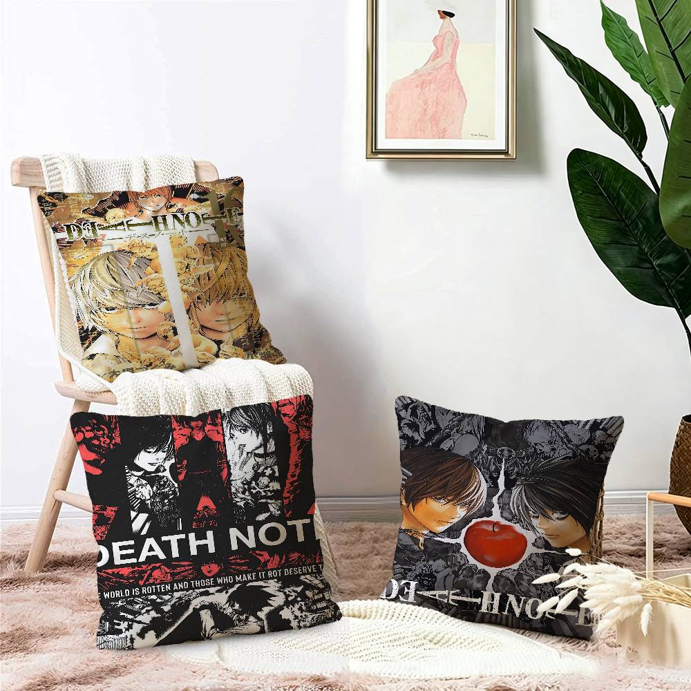 Sarung Bantal Anime D-Death No - Home Textiles Notes ulasan dan harga
