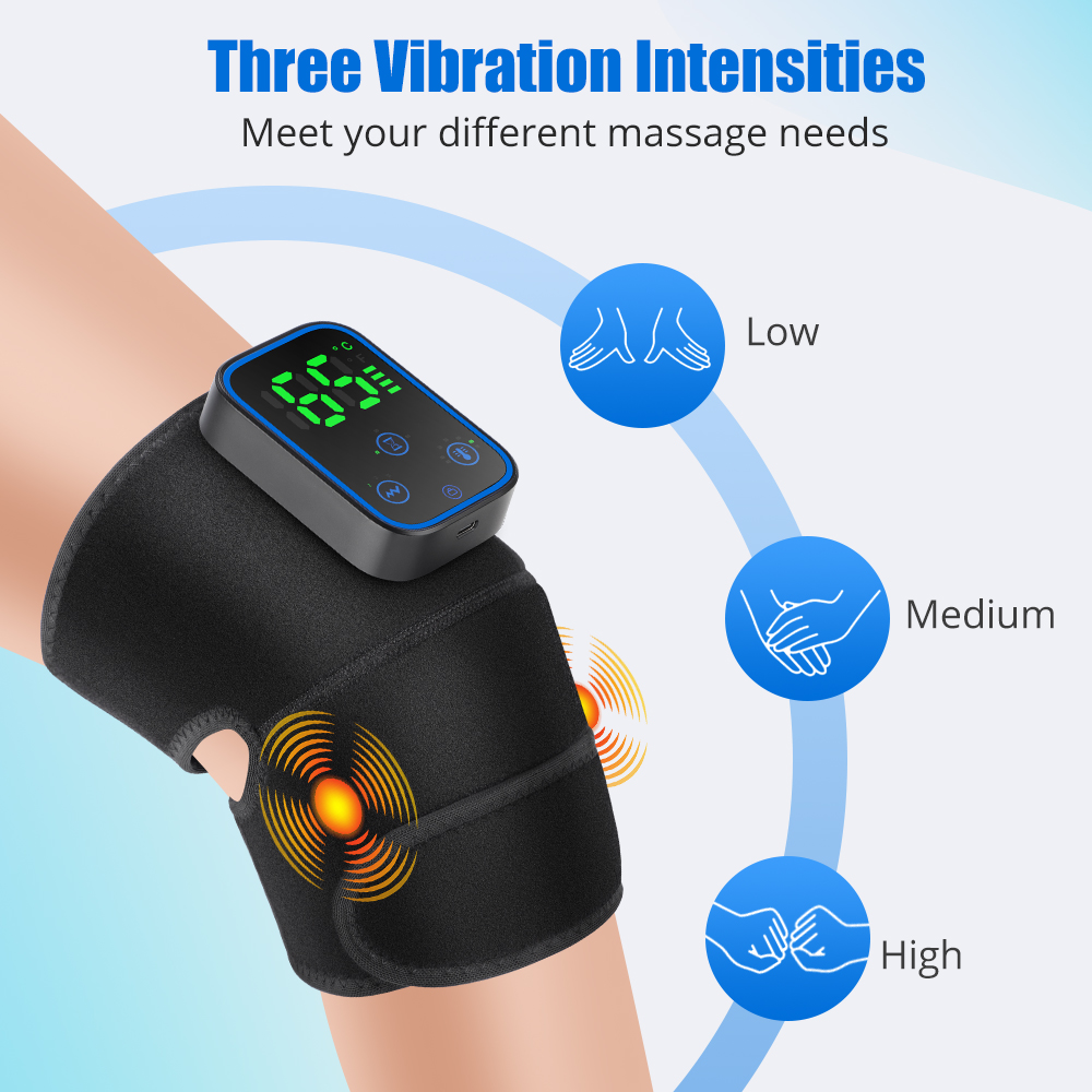 3-IN-1 Pemijat Lutut Kontrol A - Heated Pad Electric ulasan dan harga