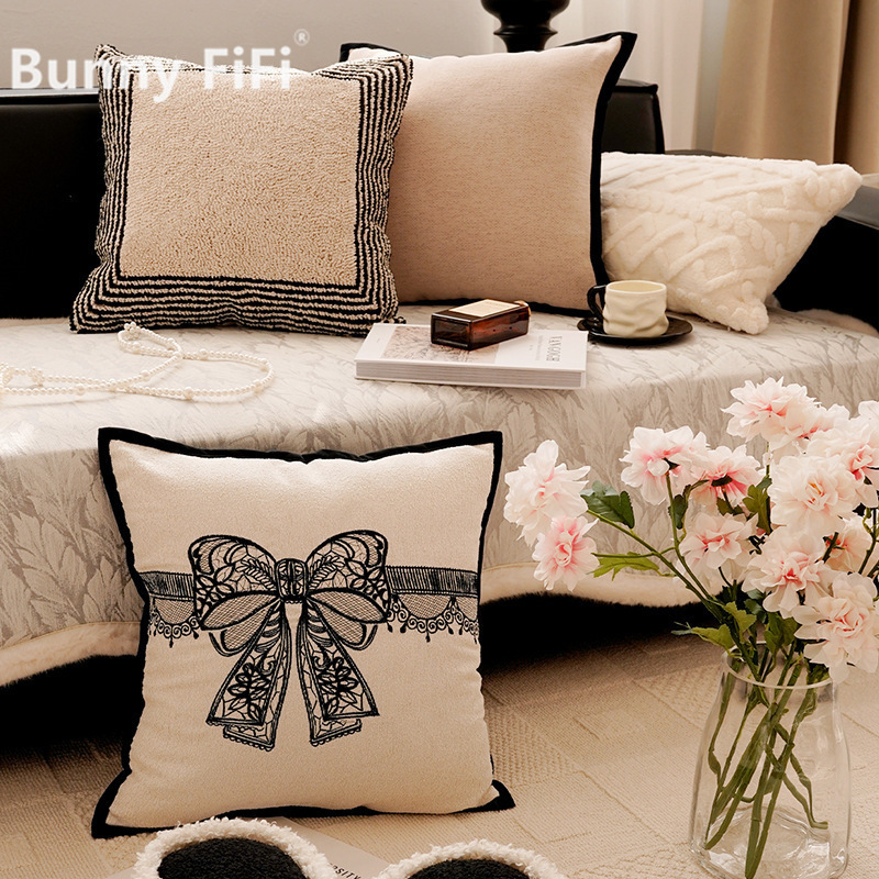 Sarung Bantal Mewah Gaya Nordi - Pillow Cover 20X20 ulasan dan harga